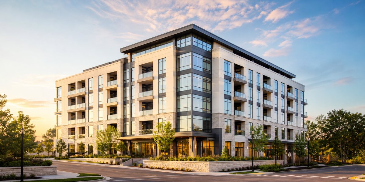 Contemporary commercial development